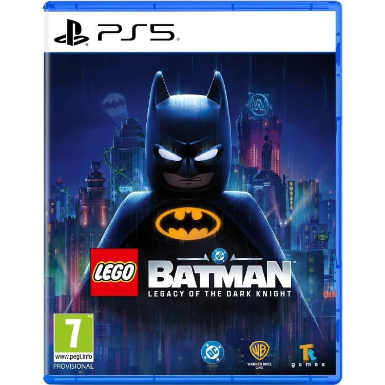 LEGO Batman: Legacy of the Dark Knight za PlayStation 5 prinaša akcijsko pustolovščino v LEGO svetu, kjer Batman ščiti Gotham City pred številnimi zlikovci.