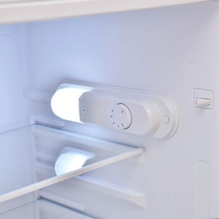 Hladilnik z zamrzovalnikom Candy CDV1S514EWHE, 145 cm, E, 213 l, bela