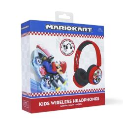 Otroške brezžične slušalke Mario Kart združujejo varen zvok, brezžično svobodo in priljubljen Mario Kart dizajn za zabavno poslušanje glasbe, filmov in iger