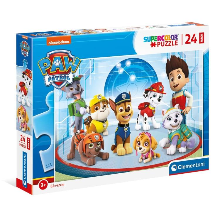 Sestavljanka Clementoni Maxi- Paw Patrol 24211, 24 kosov