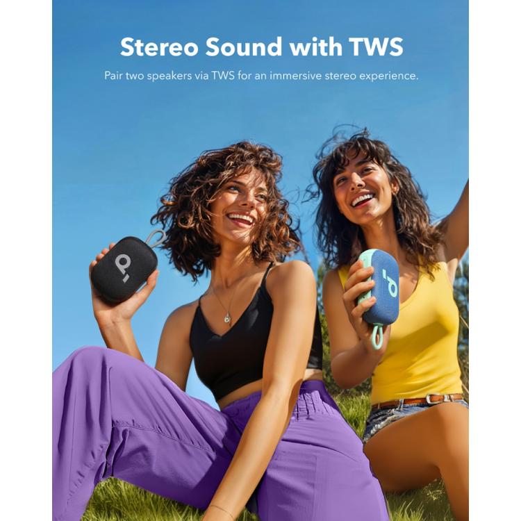 Prenosni bluetooth zvočnik Anker Select 4 GO, črn
