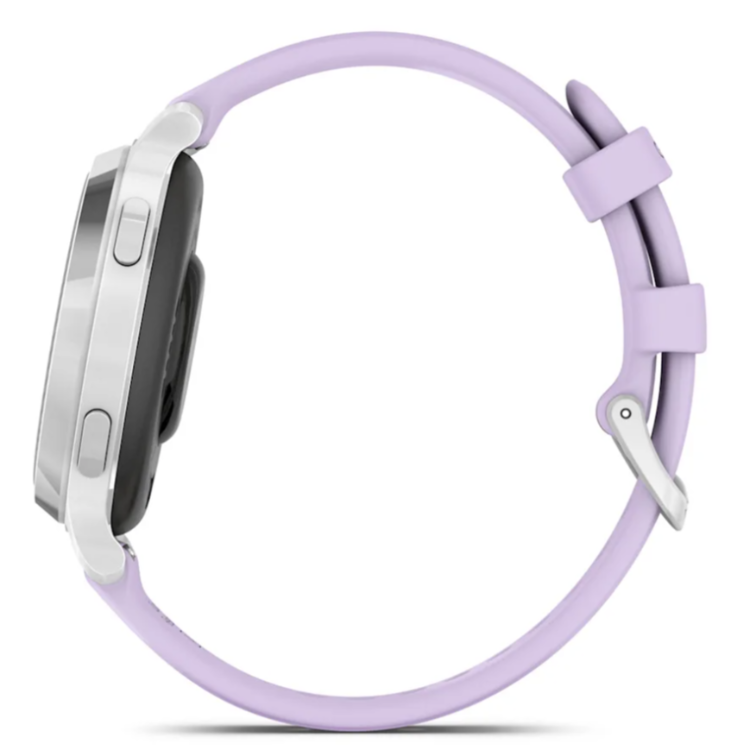 Pametna ura Garmin Lily 2 Active - silver/jasmin purple, srebrna/škrlatno vijolična