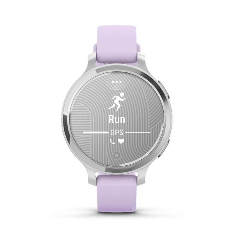Pametna ura Garmin Lily 2 Active - silver/jasmin purple, srebrna/škrlatno vijolična