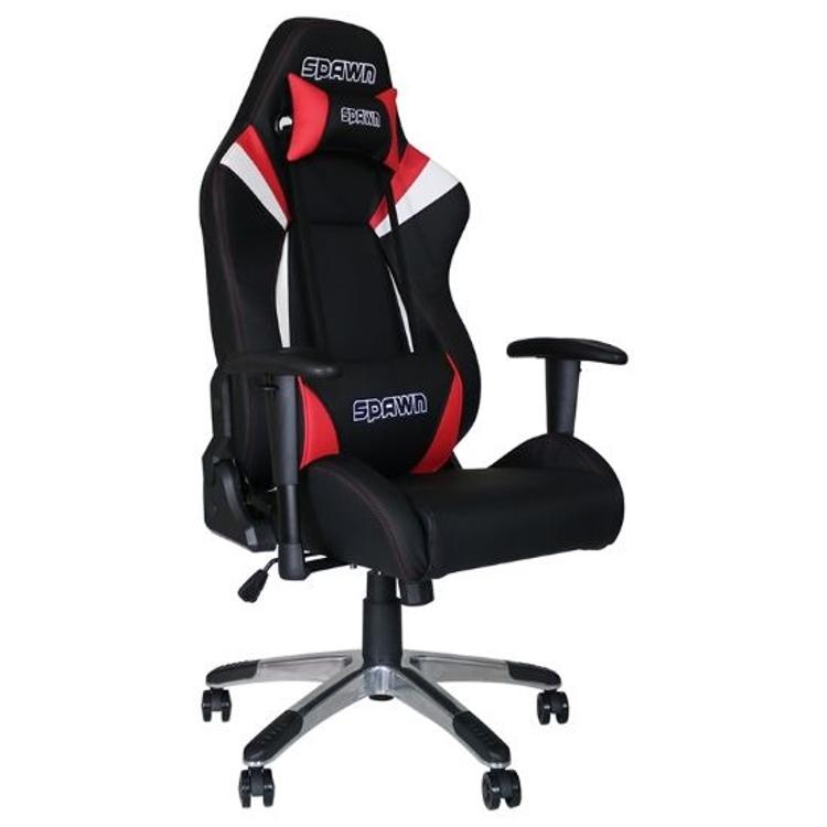 Gaming stol Spawn hero series, rdeč