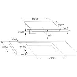 Indukcijska kuhalna plošča Gorenje IT640BCSC-4