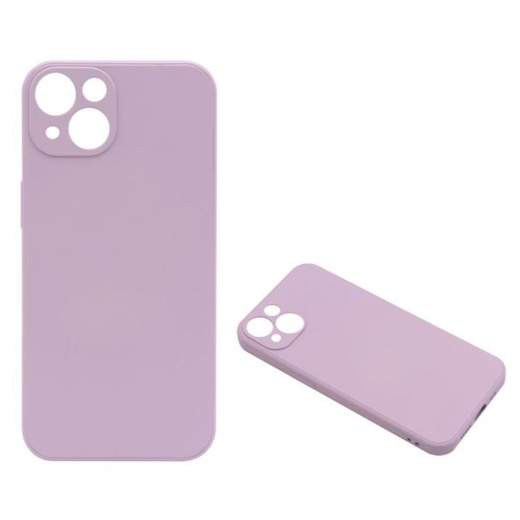 Gumiran ovitek (TPU) za Apple iPhone 14, n-type, svetlo vijolična