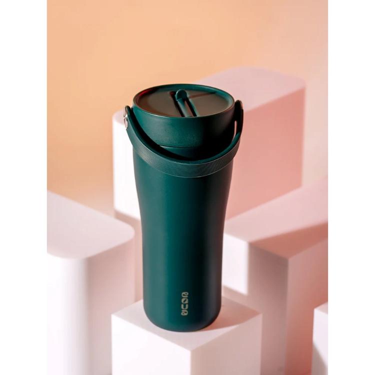 Termo lonček Equa CARRY Cup, 600 ml, zelen (forest green)