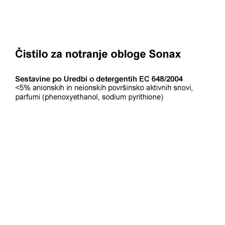 Čistilo za notranje obloge Sonax, 500 ml_2