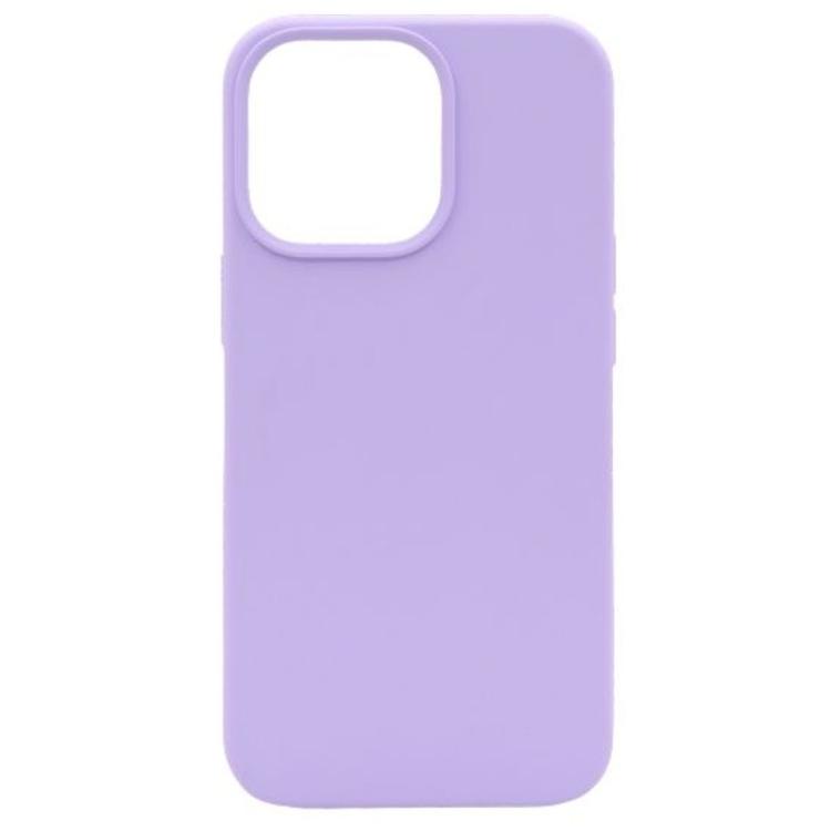 Apple iPhone 13 Pro Max, silikonski ovitek (liquid silicone), soft, vijolična