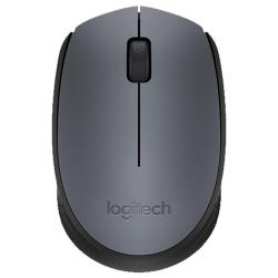 Brezžična miška Logitech M170, siva
