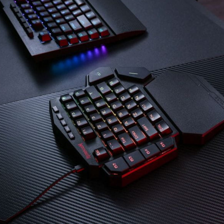 Enoročna mehanska tipkovnica Redragon Diti K585, RGB, črna