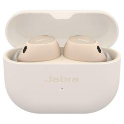Brezžične slušalke Jabra Elite 10, kremna