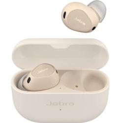 Brezžične slušalke Jabra Elite 10, kremna