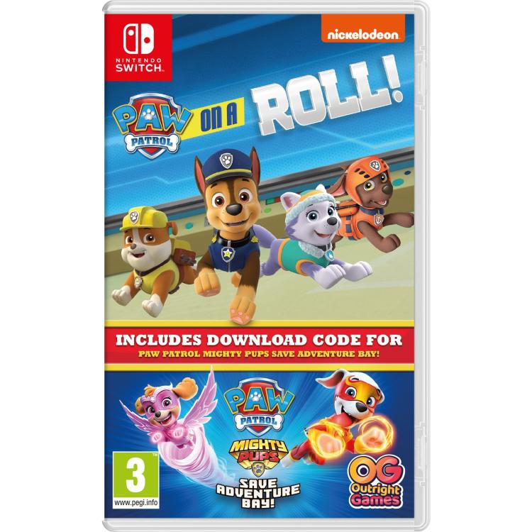 Igra Paw Patrol: On a roll! and PAW Patrol: Mighty Pups Save Adventure Bay Bundle