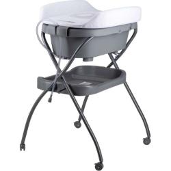 Stojalo z banjico in s previjalno podlogo FreeON Swan grey