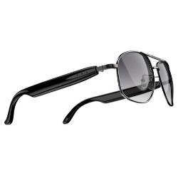 Blackview smart glasses, stranski pogled, vgrajeni zvočniki v ročkah, minimalističen dizajn.