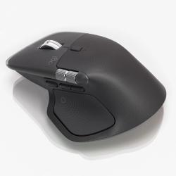 Logitech MX Master 4 z ergonomično obliko za desničarje, elektromagnetnim koleščkom MagSpeed in programabilnimi gumbi omogoča izjemno udobje ter visoko produktivnost pri vsakodnevnem delu.
