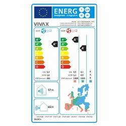 Klima Vivax R+ Design, 5,2kW, bela, z montažo_7