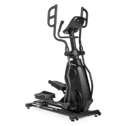 Gymstick GX9.0 Crosstrainer v stranskem pogledu z ergonomskimi ročaji, širokimi stopalkami in robustnim ogrodjem.