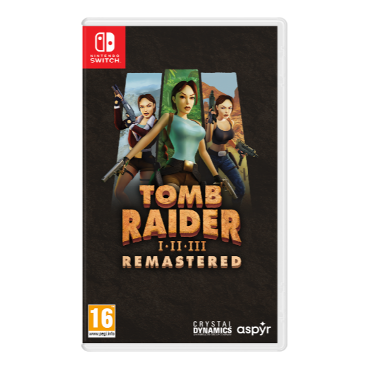 Tomb Raider I-III Remastered Starring Lara Croft (Nintendo Switch)
