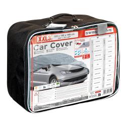 Torba XXL3 z embalažo “Car Cover”, z ročajem, zadrgo, informacijami in seznamom vozil.