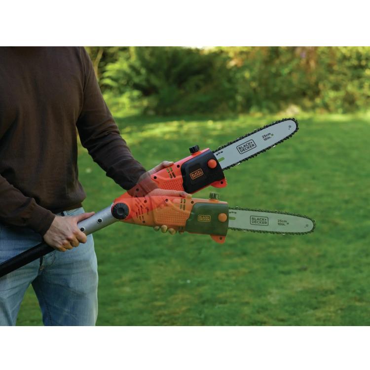 Električna žaga za obrezovanje vej Black+Decker PS7525, 800 W, 25 cm