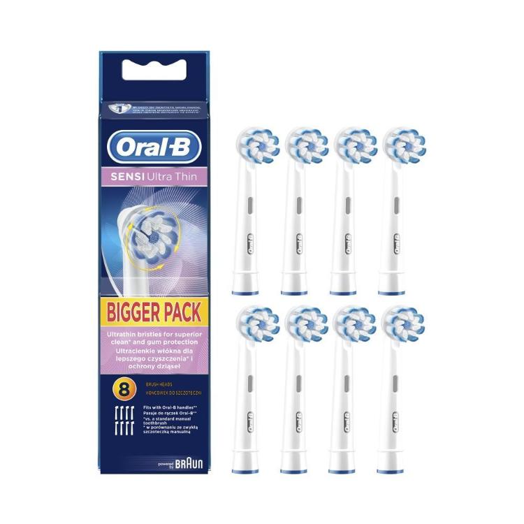 Nadomestni nastavki električne zobne ščetke, Oral-B Sensi Ultrathin, 8/1 (EB60-8)_1