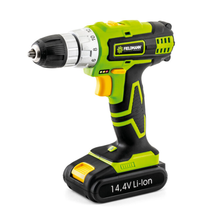 Akumulatorski vrtalnik Fieldmann FDV10301-A A, 14,4 V