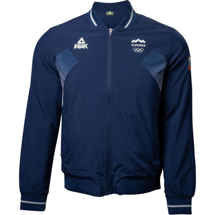 Moška bomber jakna Peak ZF24001, modra, velikost 2XL