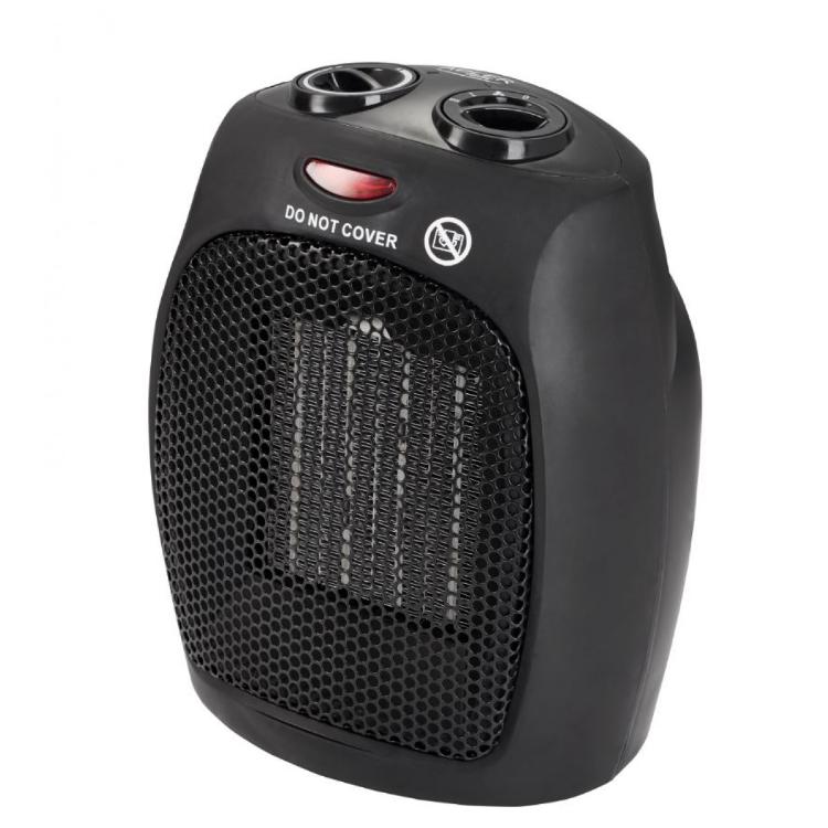Keramični ventilatorski grelnik Adler AD7702, črn