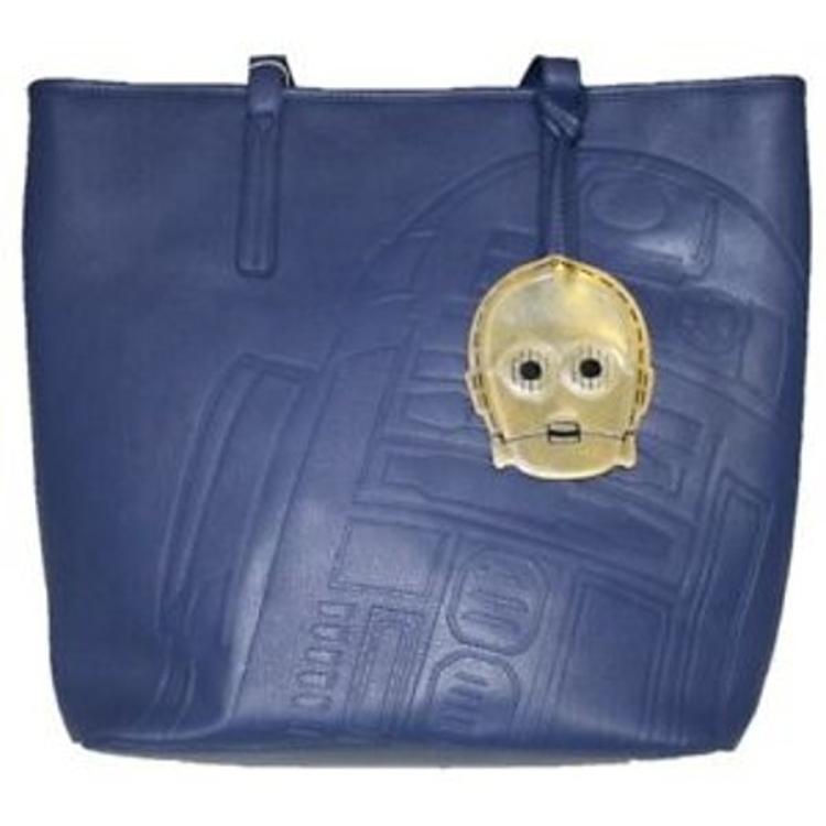 Torba Loungefly Star Wars R2D2 C3PO, modra