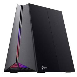 Gaming usmerjevalnik TP-Link z napredno Wi‑Fi 7 tehnologijo, futurističnim pokončnim dizajnom in RGB-osvetlitvijo zagotavlja izjemno hitro, stabilno in odzivno omrežno povezavo za igranje ter pretakanje vsebin.