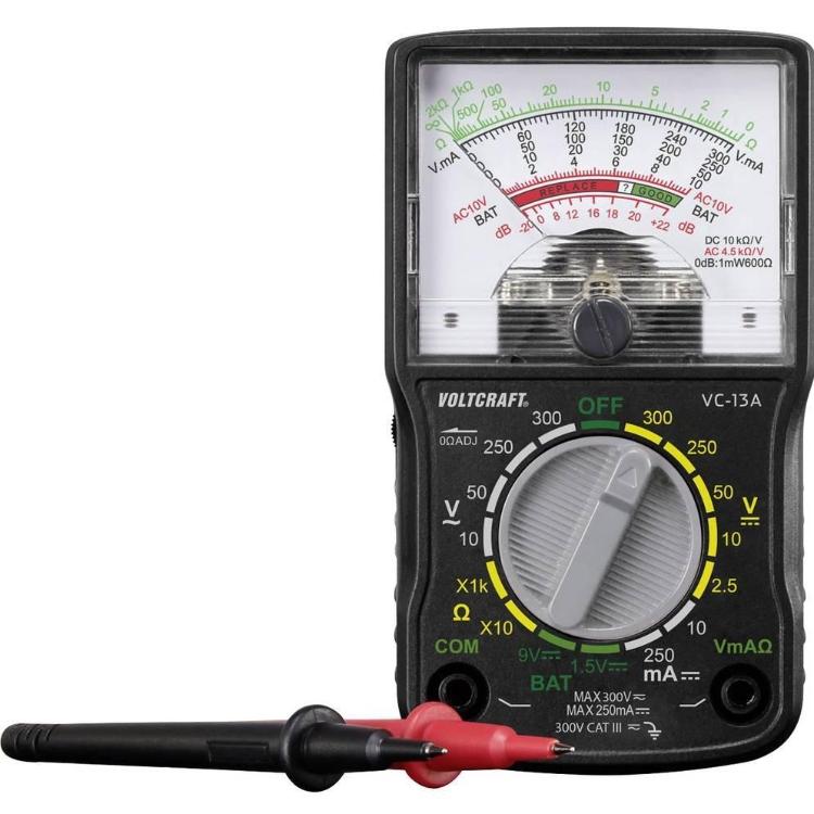 Analogni ročni multimeter VOLTCRAFT VC-13A