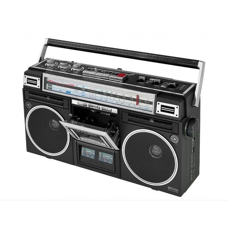 Radiokasetofon retro Silva Schneider PCR 1980BT