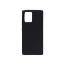 Samsung Galaxy S10 Lite, gumiran ovitek (TPU), črn svetleč_1