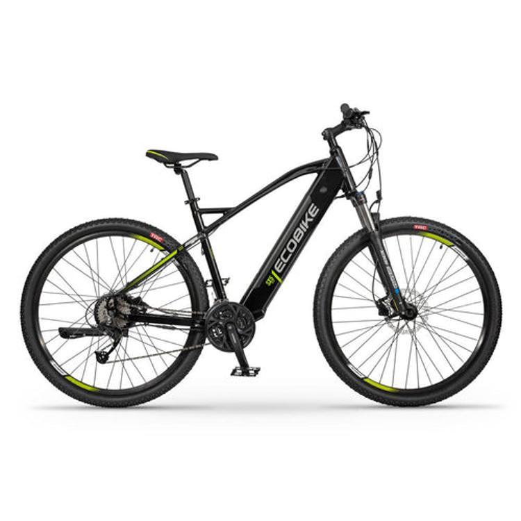 Električno kolo EcoBike SX5, 17,5 Ah, 630 Wh, črna