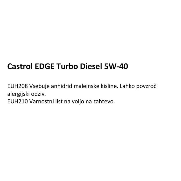 Castrol Edge Turbo Diesel 5W-40, 5l_2
