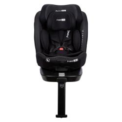 FreeON otroški avtosedež i-Size (40–150 cm) v črni barvi z Isofix bazo in oporno nogo