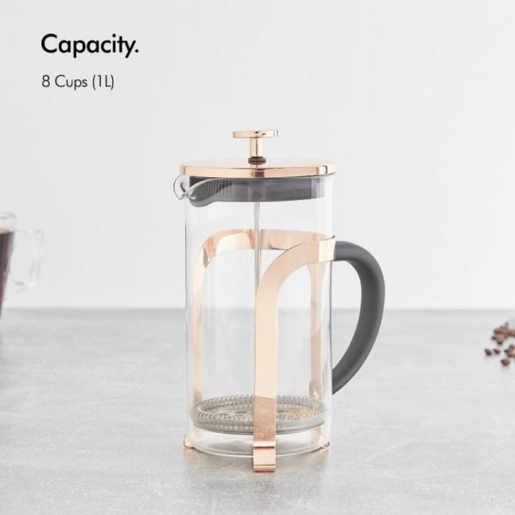 French Press kafetiera VonShef baker