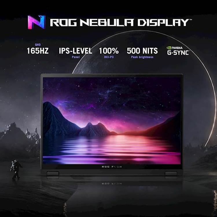 Prenosnik Asus ROG Flow X13 GV302XV-MU008W Ryzen 9 7940HS / 16GB / 1TB / 13,4"QHD+ IPS 165Hz / Win 11 Home