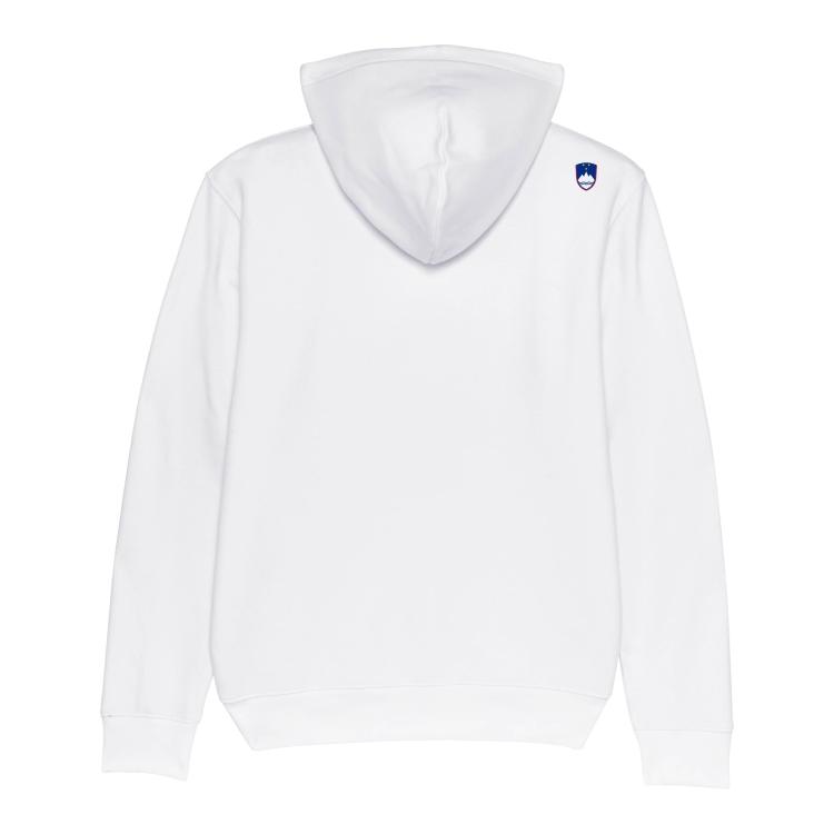 Pulover s kapuco Nike Srce bije za Slovenijo, bel, velikost 2XL