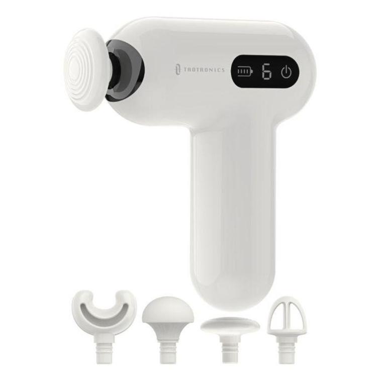 Masažna mini pištola TAOTRONICS, bela