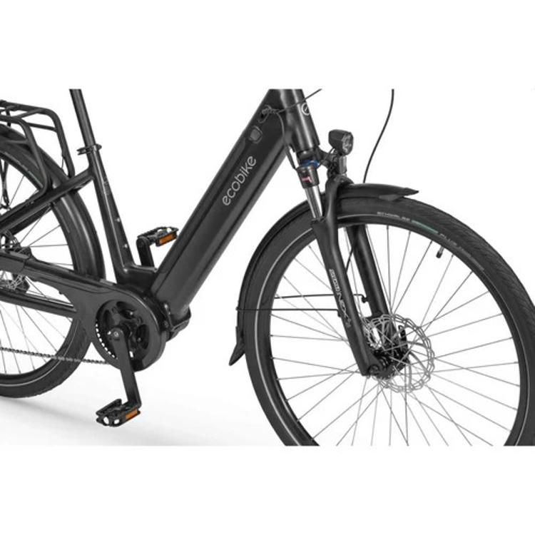Električno kolo Ecobike LX100, 17", 17.5Ah/630Wh, črn