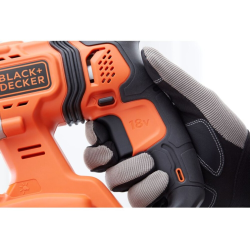 Akumulatorski udarni vrtalnik Black+Decker BCD900M1K 18 V, 4 Ah