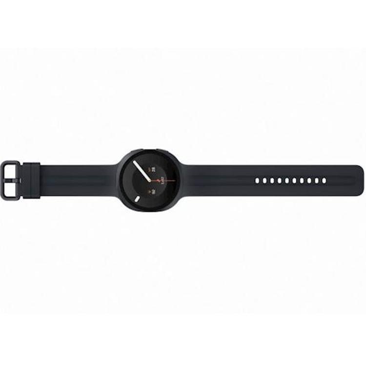 Pametna ura Galaxy Watch 44 mm z LTE povezljivostjo združuje eleganten črn dizajn, velik zaslon in napredne funkcije za spremljanje zdravja ter aktivnosti.