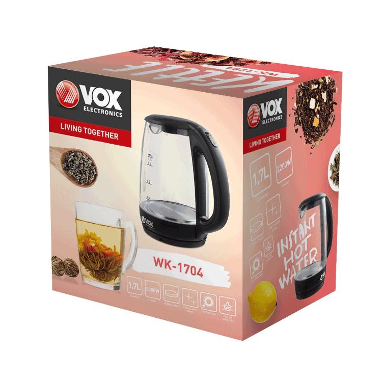 Grelnik vode VOX WK-1704, 2200 W