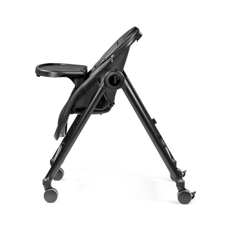 Stolček za hranjenje Peg Perego Living True Black