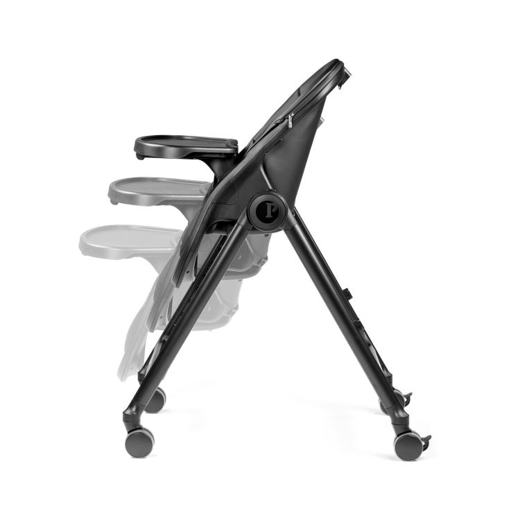Stolček za hranjenje Peg Perego Living True Black
