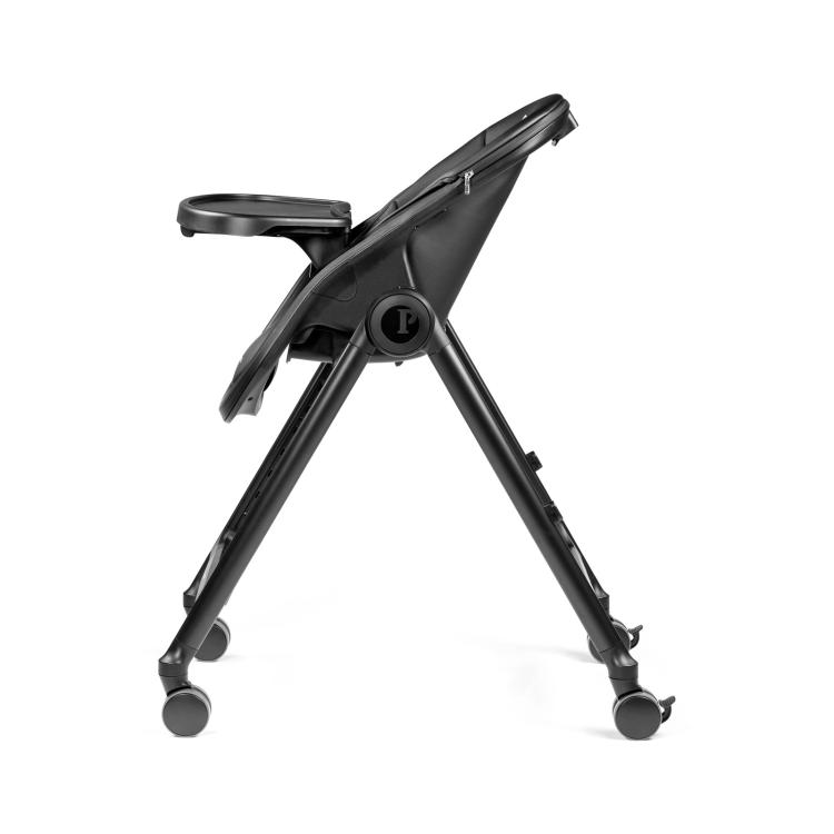 Stolček za hranjenje Peg Perego Living True Black