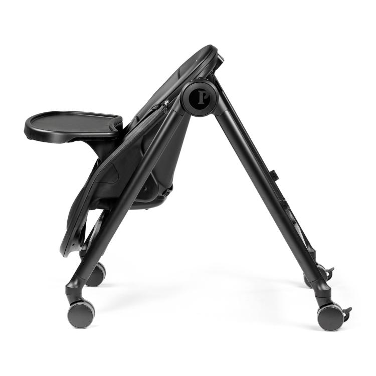 Stolček za hranjenje Peg Perego Living True Black